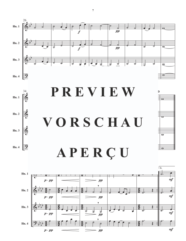 Product gallery: Page 9 of 11 Eight Chorales, , Horn Quartet
