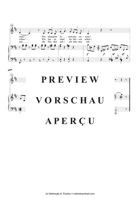 Product gallery: Page 4 of 4 Das Heimweh , , Piano and Voice