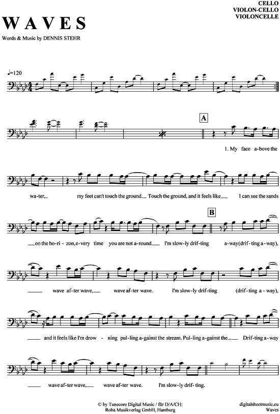 Produktgalerie: Seite 1 von 4 Waves , Probz, Mr. , (Violon-Cello)