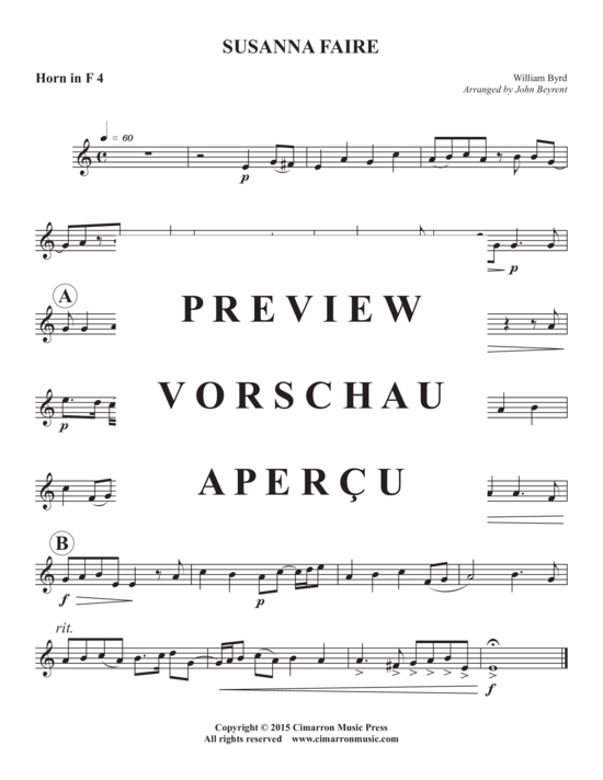 Produktgalerie: Seite 8 von 9 Susanna Faire , , (Horn Quintett)