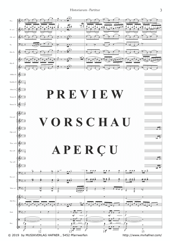Product gallery: Page 7 of 11 Historiarum - 777 Jahre Markt Werfen, , (large wind orchestra)