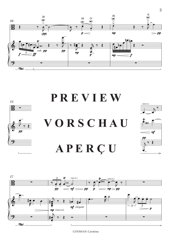 Product gallery: Page 4 of 11 Cavatine , , (viola + piano)