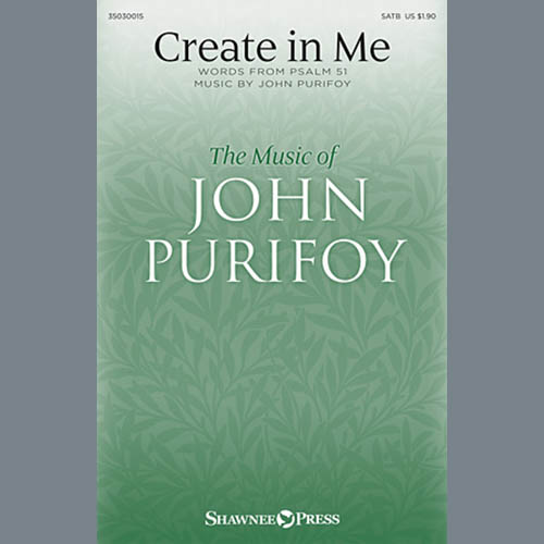 cover: Create In Me, John Purifoy, Chor