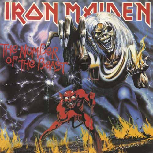 cover: Hallowed Be Thy Name, Iron Maiden, Gitarre