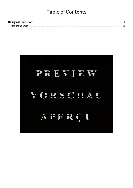 Produktgalerie: Seite 5 von 11 Hourglass - Gentle Melodies for Weddings, Church, and Other Occasions, , Altsaxophon und Klavier