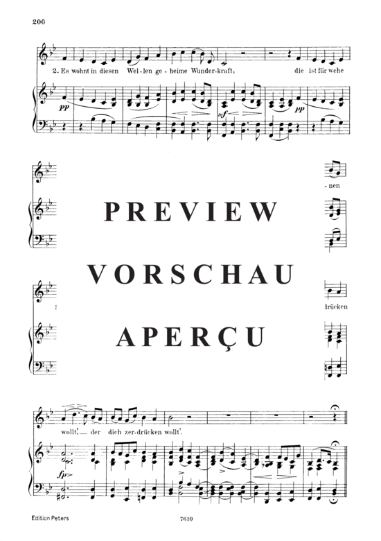 Product gallery: Page 3 of 4 Das Weinen D.926, , Low Voice and Piano