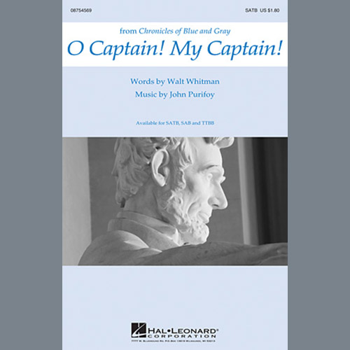 cover: O Captain! My Captain!, John Purifoy, Chor