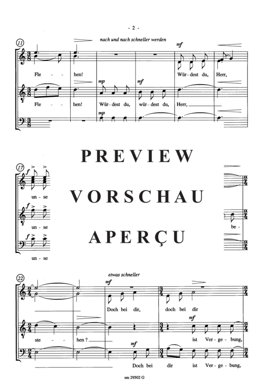 Product gallery: Page 4 of 9 Aus der Tiefe rufe ich , , (mixed choir)