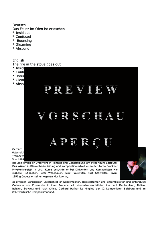 Product gallery: Page 3 of 11 Schworze Kotz im Ofn, , (Saxophone Quartet)