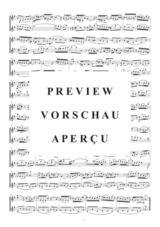 Product gallery: Page 3 of 3 Arie aus der Kantate Nr.64 für zwei Oboen, , 