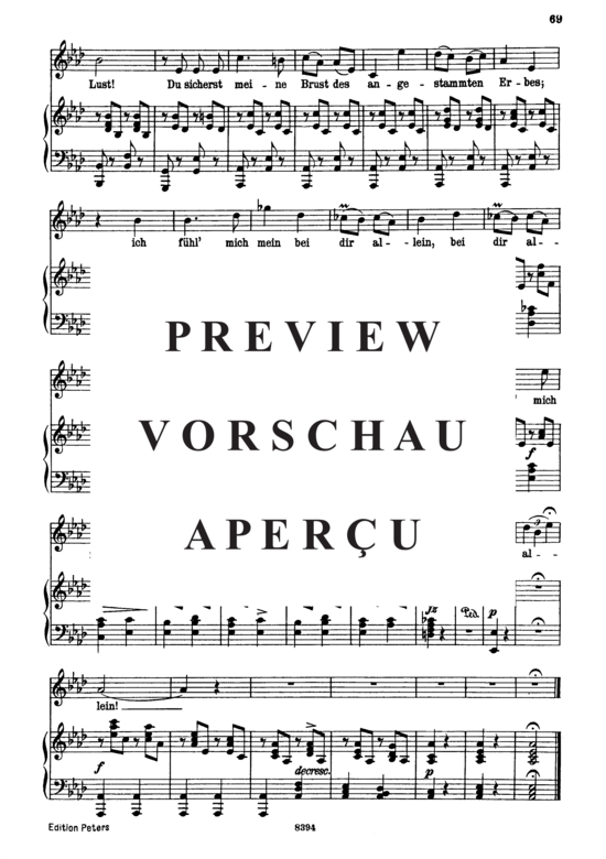 gallery: Bei Dir! D.866-2 , , (Gesang hoch + Klavier)