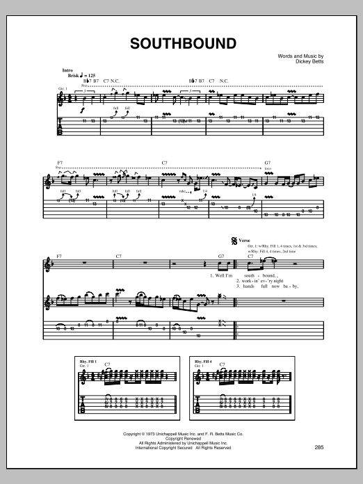 Product gallery: Page 1 of 1 Southbound, Allman Brothers Band