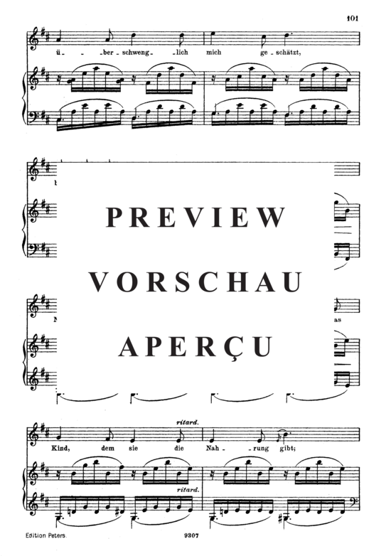 Product gallery: Page 3 of 5 An meinem Herzen, an meiner Brust, Op. 42 No.7, , High Voice and Piano