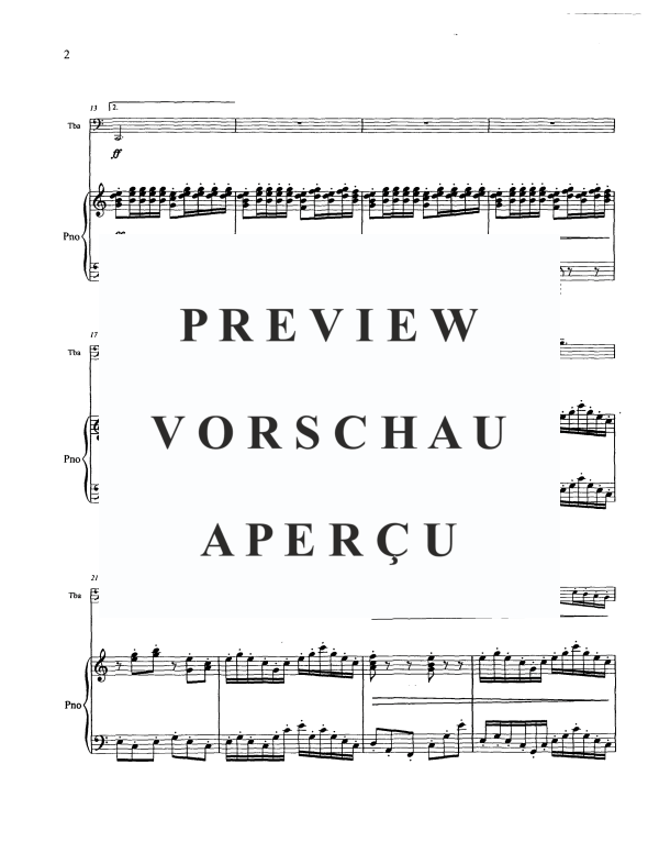 Produktgalerie: Seite 5 von 11 Concerto, , Tuba und Klavier