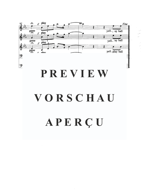 Produktgalerie: Seite 11 von 11 Take Me Out to the Ball Game, , Blechbläser Quintett