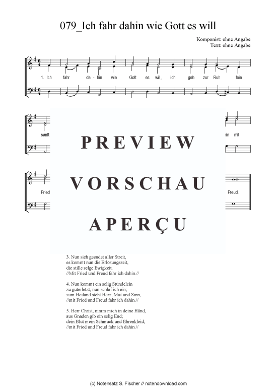 Product picture to: Ich fahr dahin wie Gott es will 