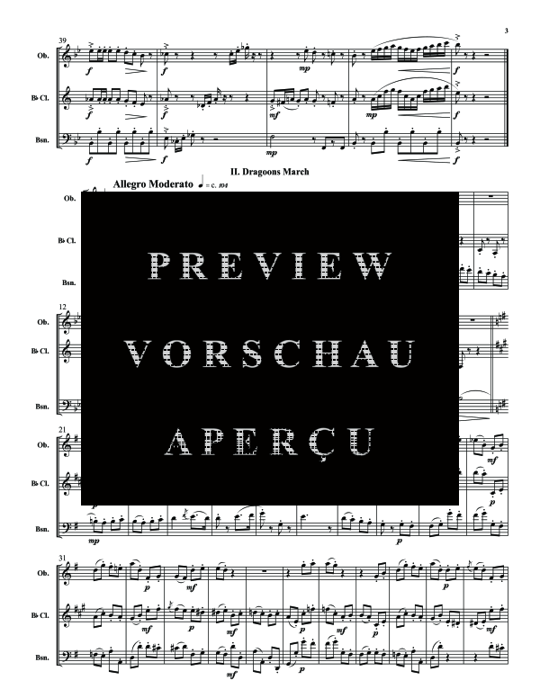 Product gallery: Page 6 of 11 Carmen Vignettes, , (Woodwind Trio)