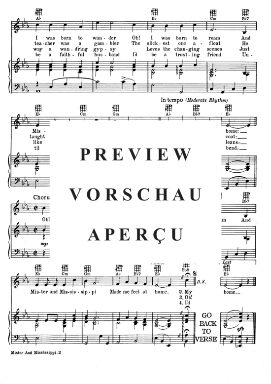 Produktgalerie: Seite 4 von 8 Mister And Mississippi , Page, Patti  , Klavier und Gesang