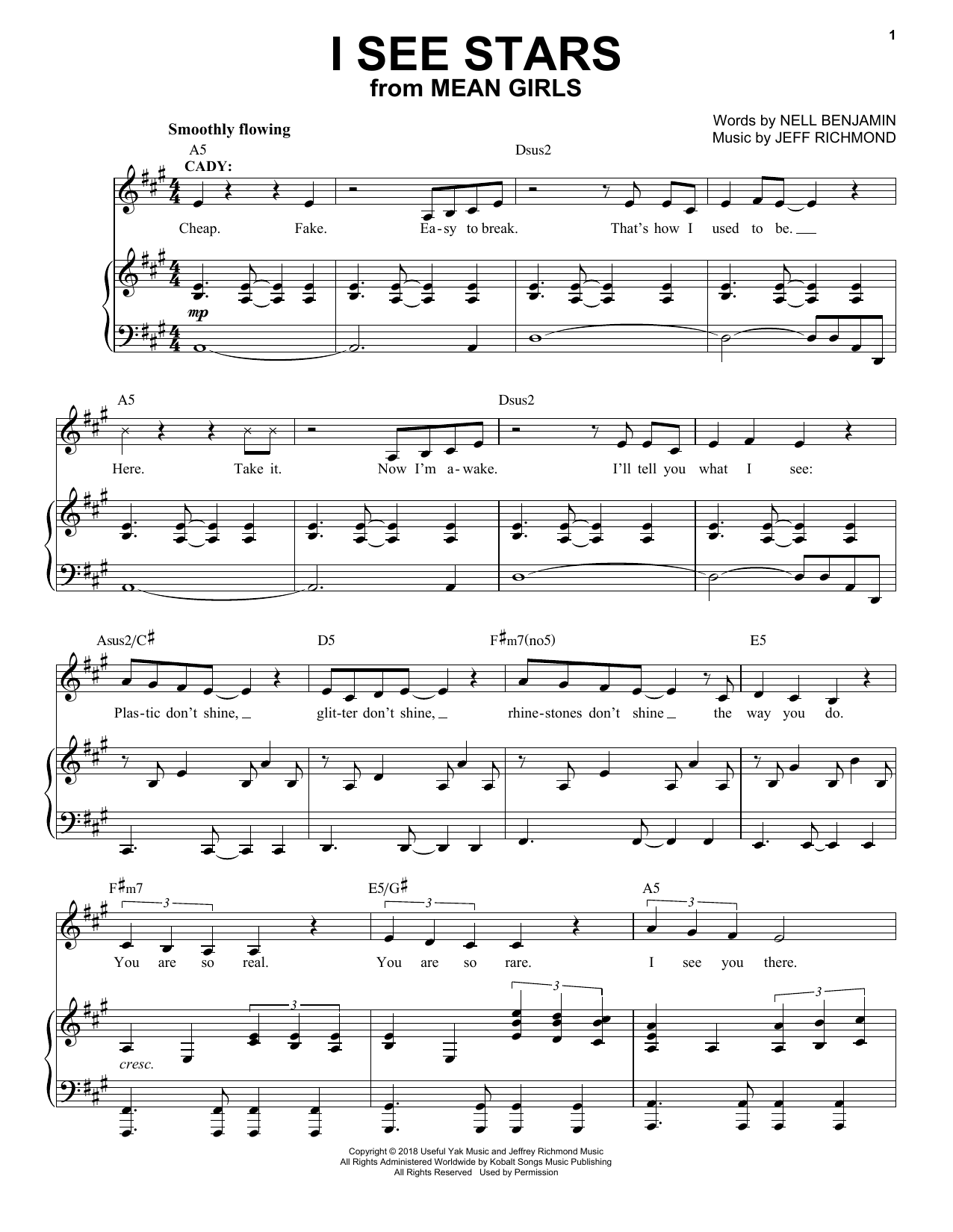 Produktbild zu: I See Stars (from Mean Girls: The Broadway Musical)
