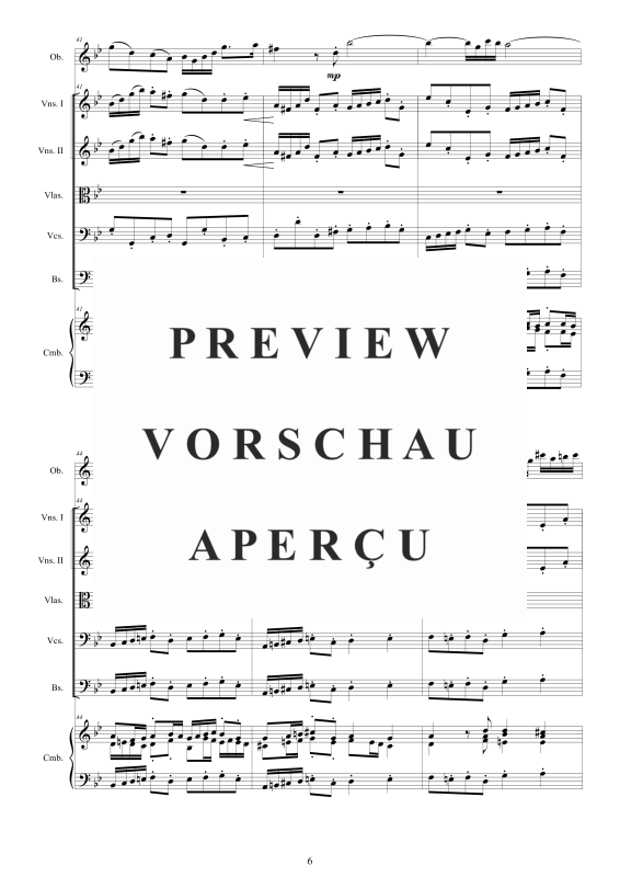 Produktgalerie: Seite 7 von 11 Concerto No.8 in G-Moll Op.9, , Oboe Solo, Streicher Ensemble und Cembalo BC