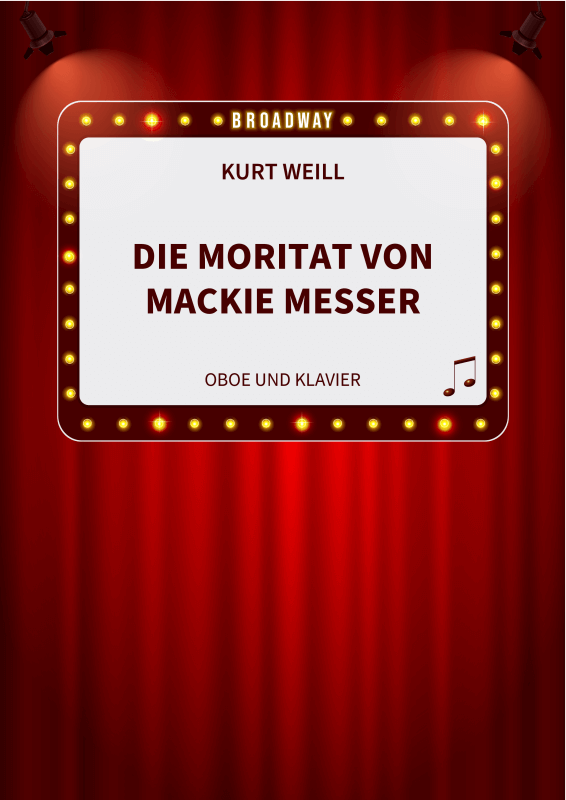 Produktbild zu: Die Moritat von Mackie Messer