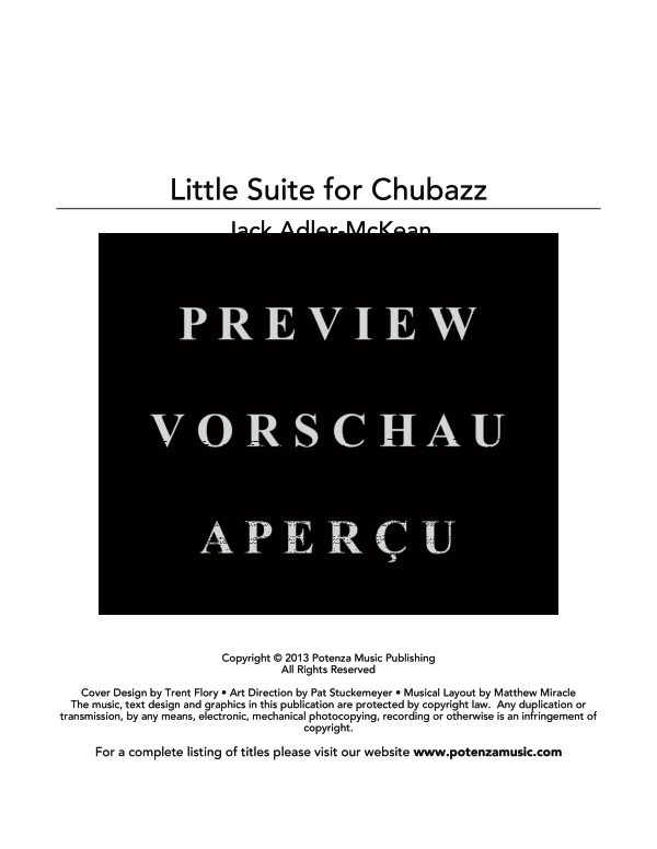 Product gallery: Page 3 of 11 Little Suite for Chubazz, , (Tuba Quartett EETT)