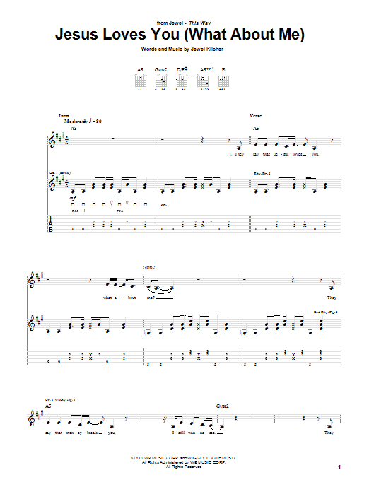 Produktbild zu: Jesus Loves You (What About Me)