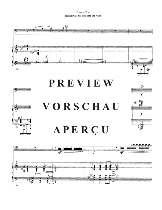 gallery: Recital Piece No 1 , , (Tuba + Klavier)