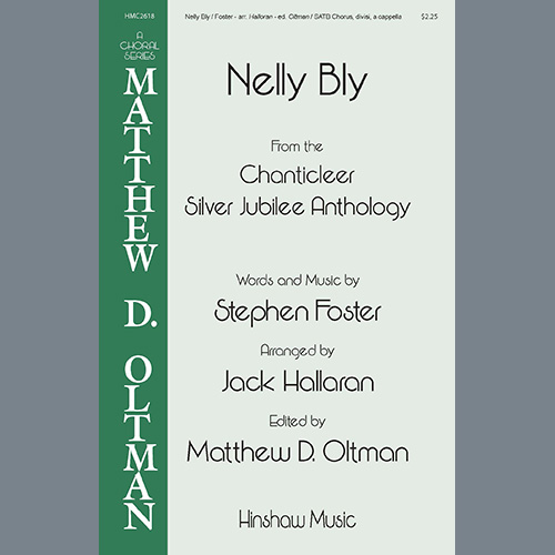 cover: Nelly Bly (arr. Jack Hallaran), Stephen Foster, Chor