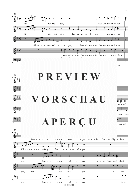 Produktgalerie: Seite 8 von 9 Verleih uns Frieden (Geistliche Chormusik - Klassiker der Chormusik), , Gemischter Chor 5-stimmig SSATB