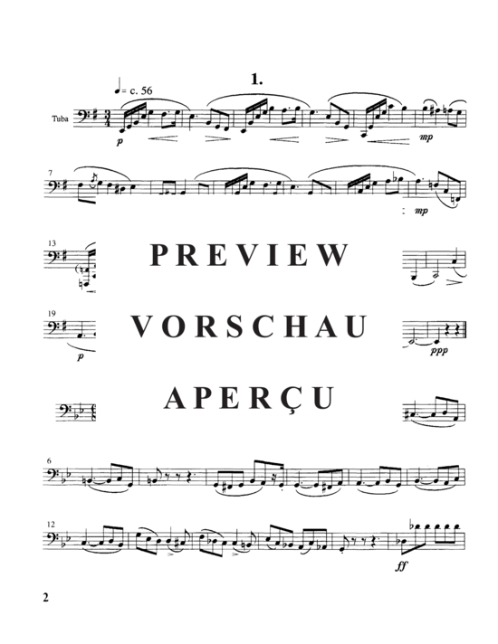 Product gallery: Page 13 of 14 Three Chopin Preludes , , (tuba + piano)