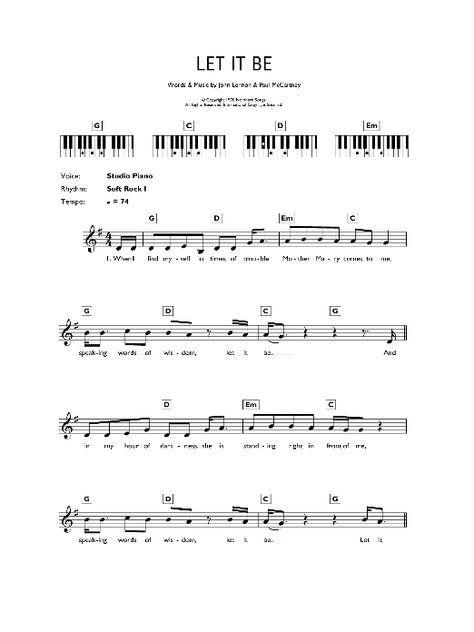 Product gallery: Page 1 of 1 Let It Be, The Beatles