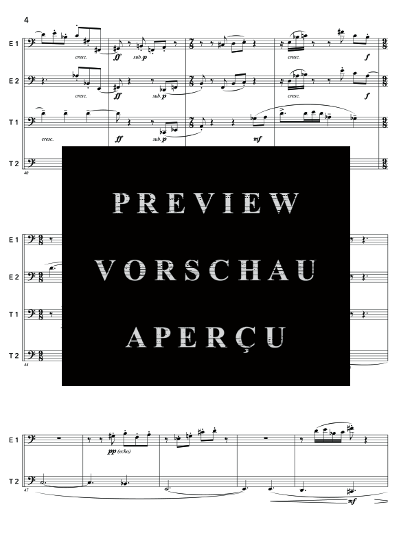 Product gallery: Page 8 of 11 Little Suite for Chubazz, , (Tuba Quartett EETT)