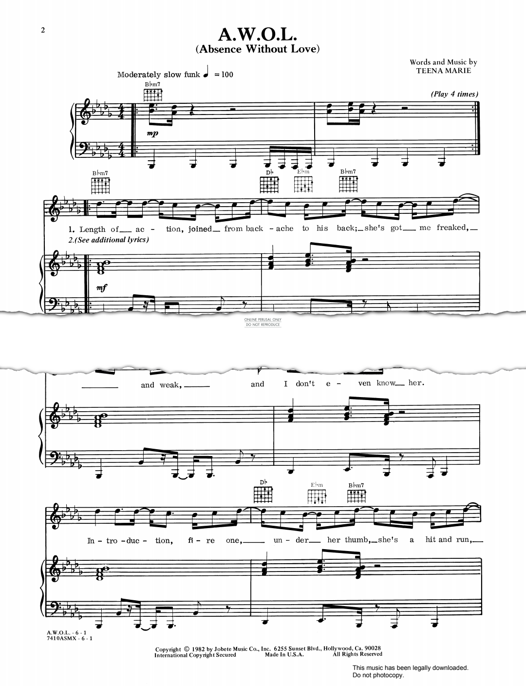 gallery: AWOL (Absence Without Love), Carl Anderson