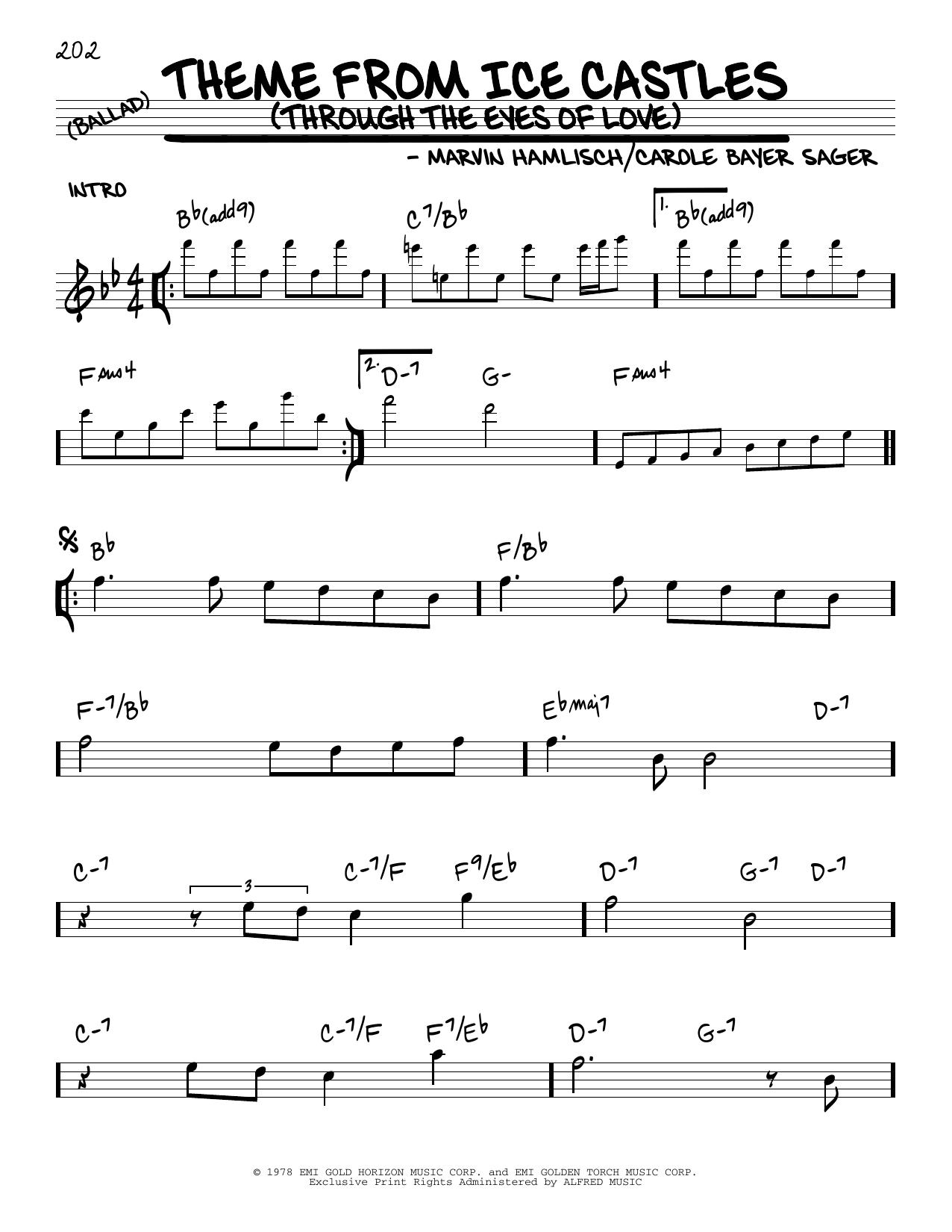 Produktbild zu: Theme From Ice Castles (Through The Eyes Of Love)