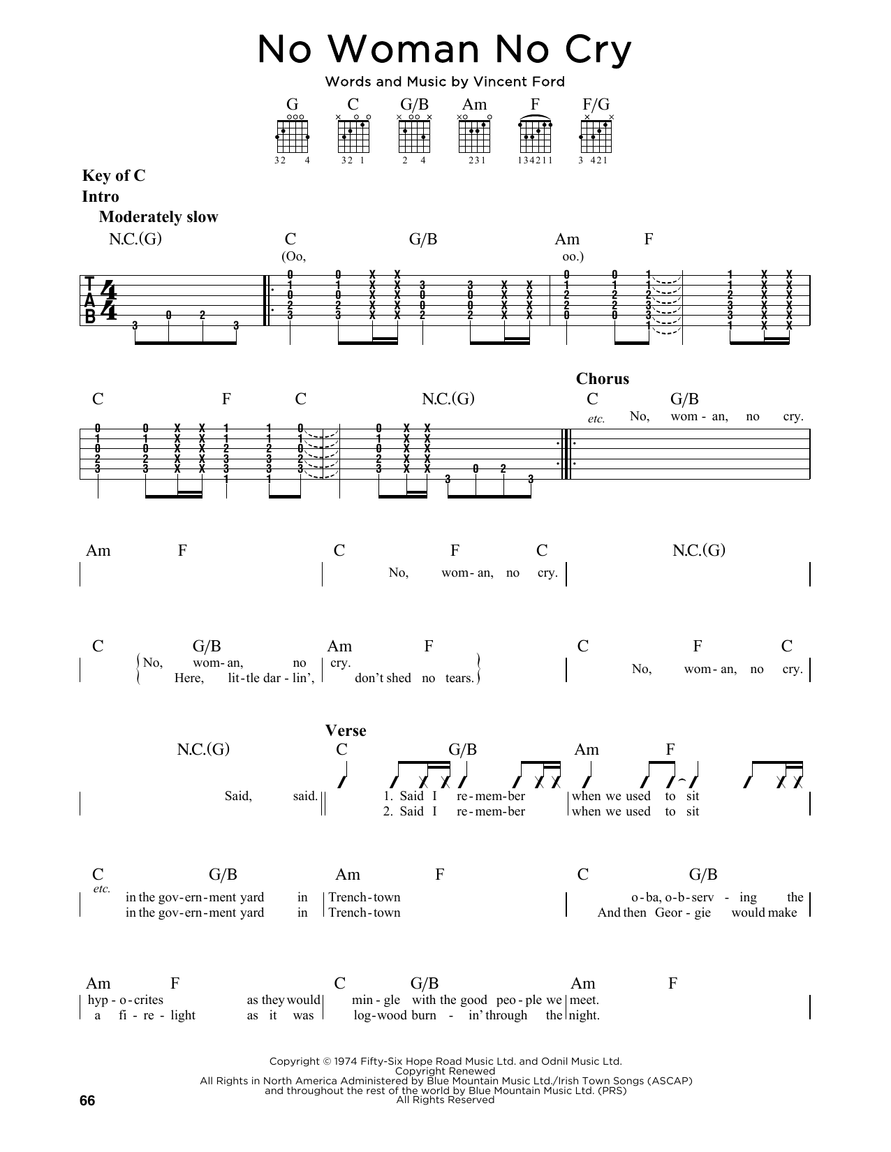Produktgalerie: Seite 1 von 1 No Woman No Cry, Bob Marley