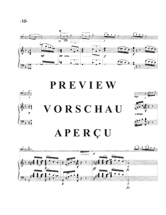 Produktgalerie: Seite 14 von 18 Concert Piece , , (Euphonium/Posaune + Klavier)