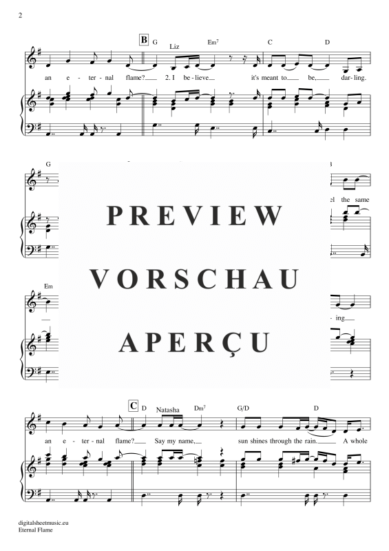 gallery: Eternal Flame , Kitten, Atomic, Piano and Voice