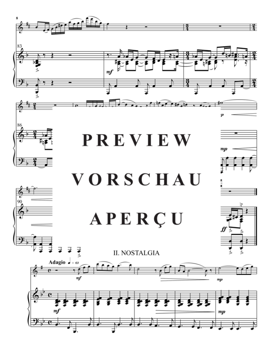 Produktgalerie: Seite 9 von 21 Sonata Nr. 2 , , (Alt-Saxophon + Klavier)