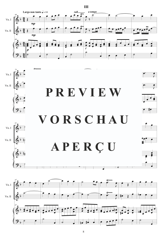 Produktgalerie: Seite 9 von 11 12 Trio Sonatas Op.1, , 2 Violinen und Cembalo