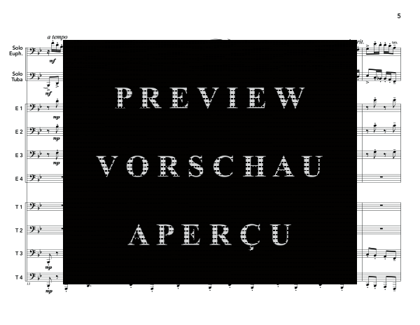 Produktgalerie: Seite 9 von 11 Cousins, , (Brass Ensemble Euphonium, Tuba und EETT)