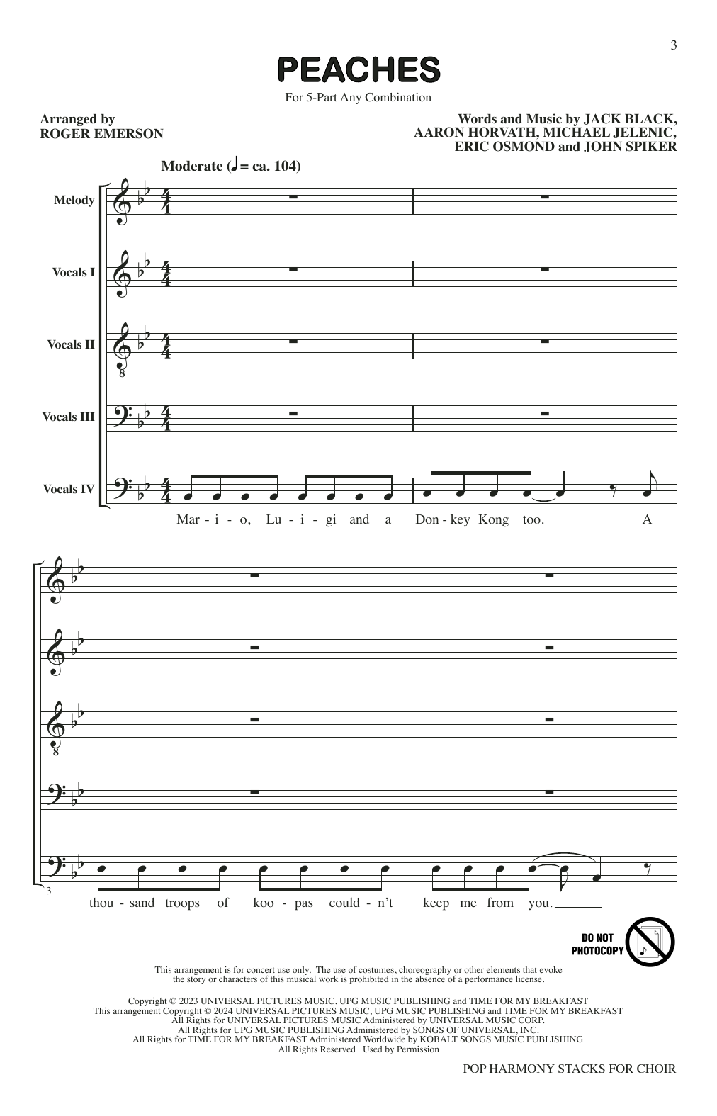 Product picture to: Pop Harmony Stacks for Choir