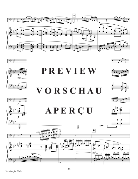 Product gallery: Page 16 of 21 Pershing Concerto , , (tuba + piano)