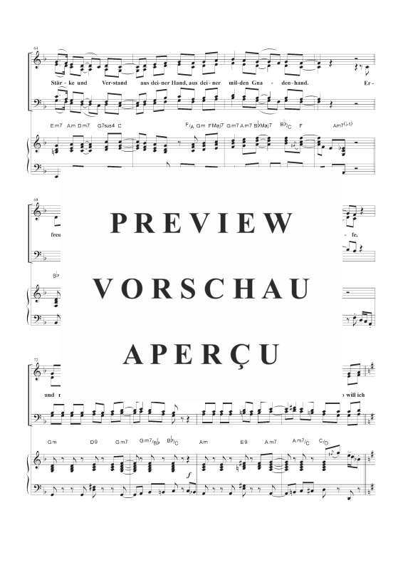 gallery: Ein reines Herz, Herr, schaff in mir EG 389, , Gemischter Chor und Klavier