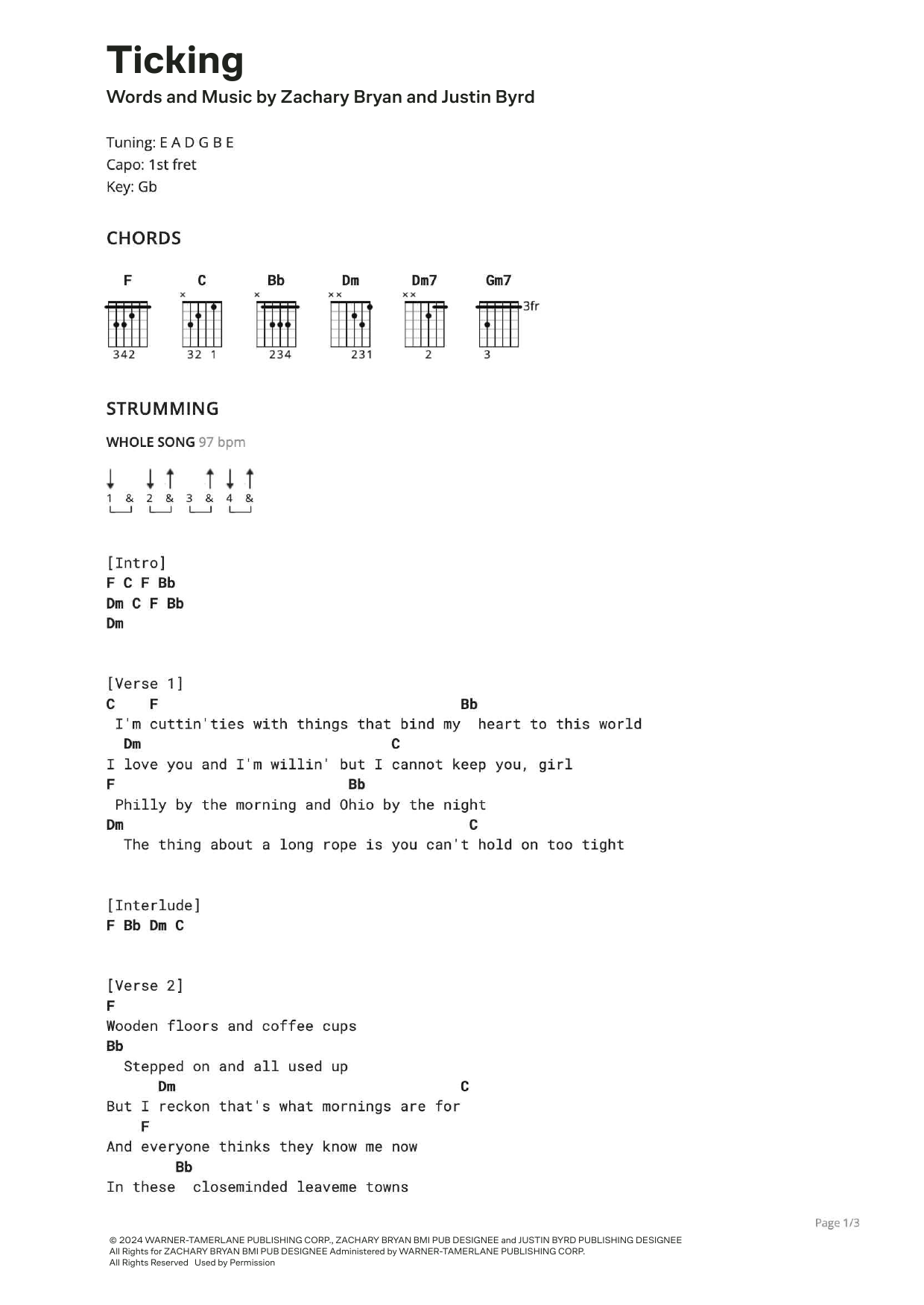 Produktbild zu: Ticking