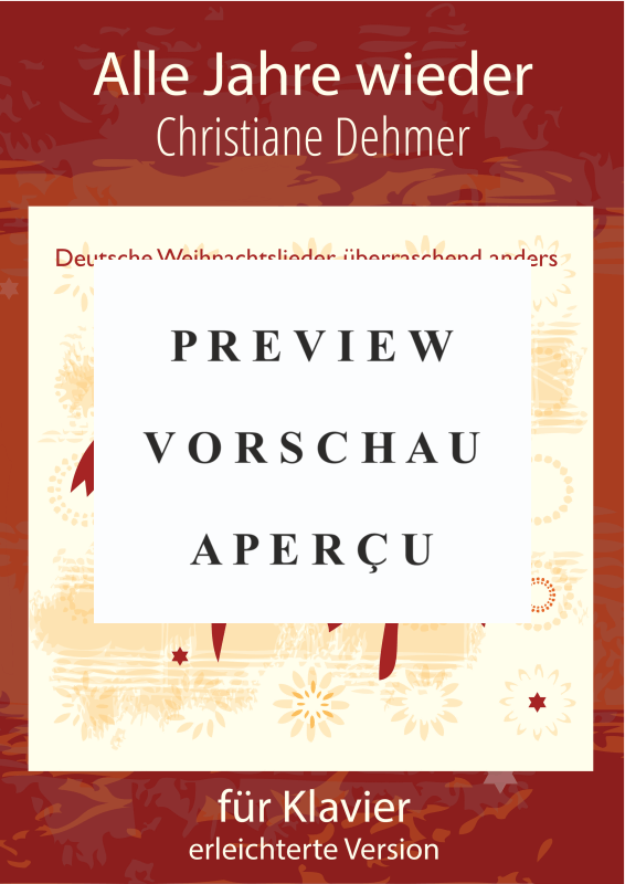 gallery: Alle Jahre wieder - als leichte Pop-Ballade, , Klavier Solo