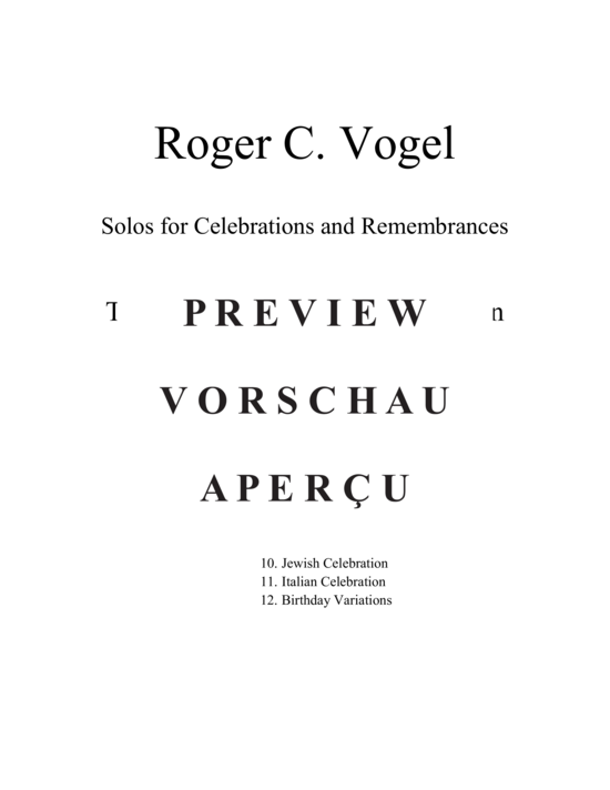 Product gallery: Page 3 of 21 Solos for Celebrations and Remembrances , , (Posaune/Euphonium/Fagott Solo)