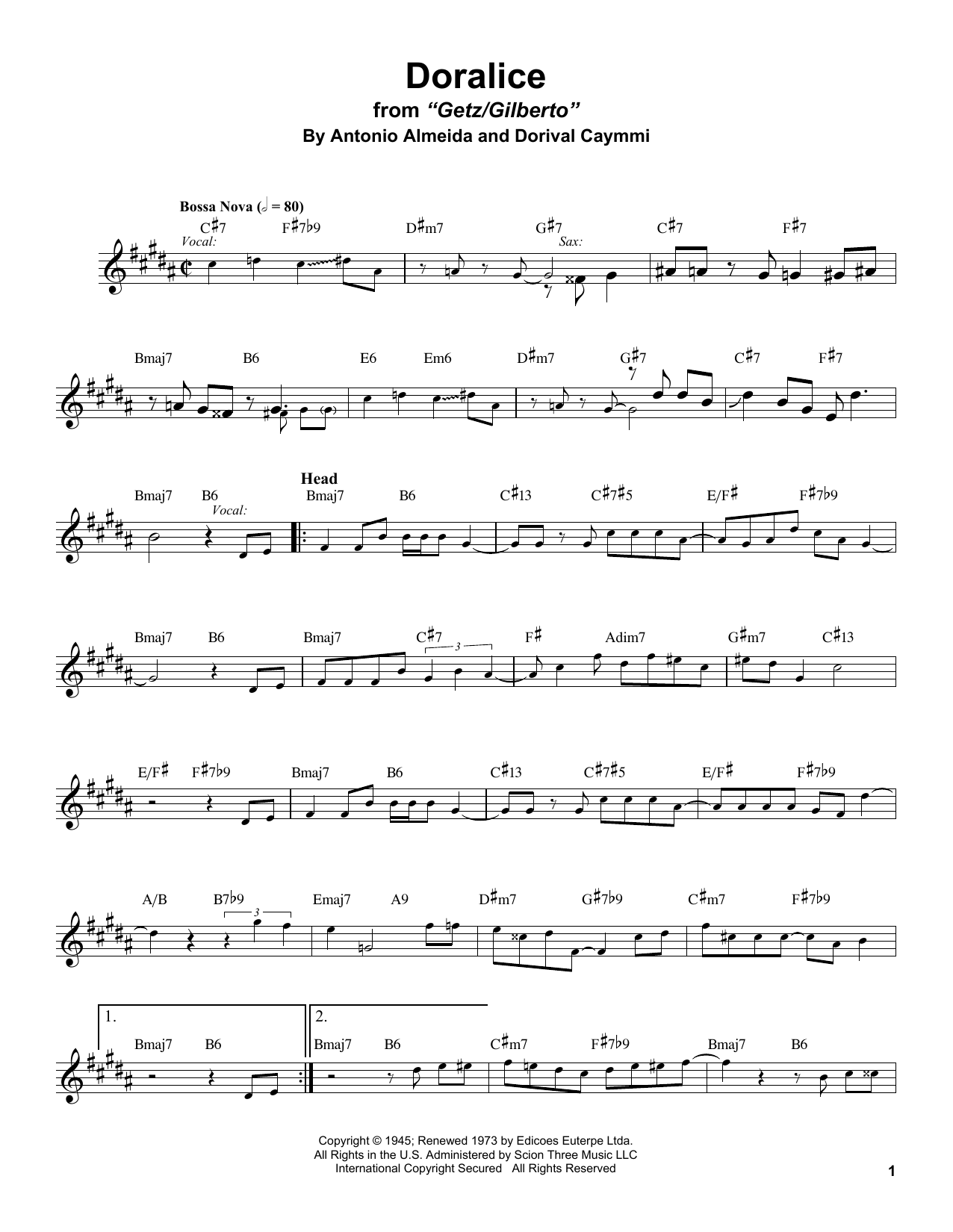 Product gallery: Page 1 of 1 Doralice, Stan Getz