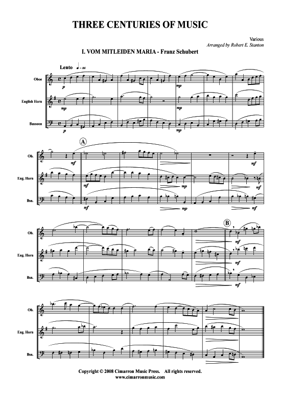 Product picture to: Three Centuries of Music Verschiedene Verfasser