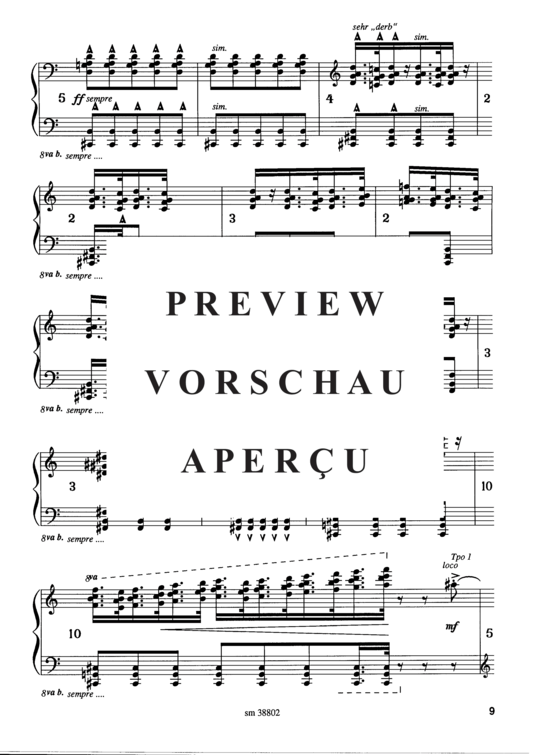 Product gallery: Page 12 of 21 Geldscheinsonate, 3 Sätze , , Piano Solo